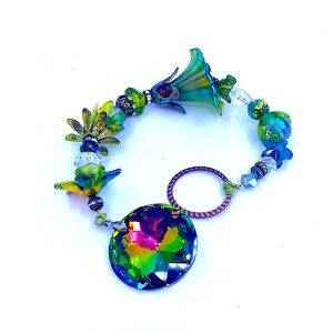 NEW Artisan Glass, Crystal & Metal Hanging from Luna Mountain Supply Company